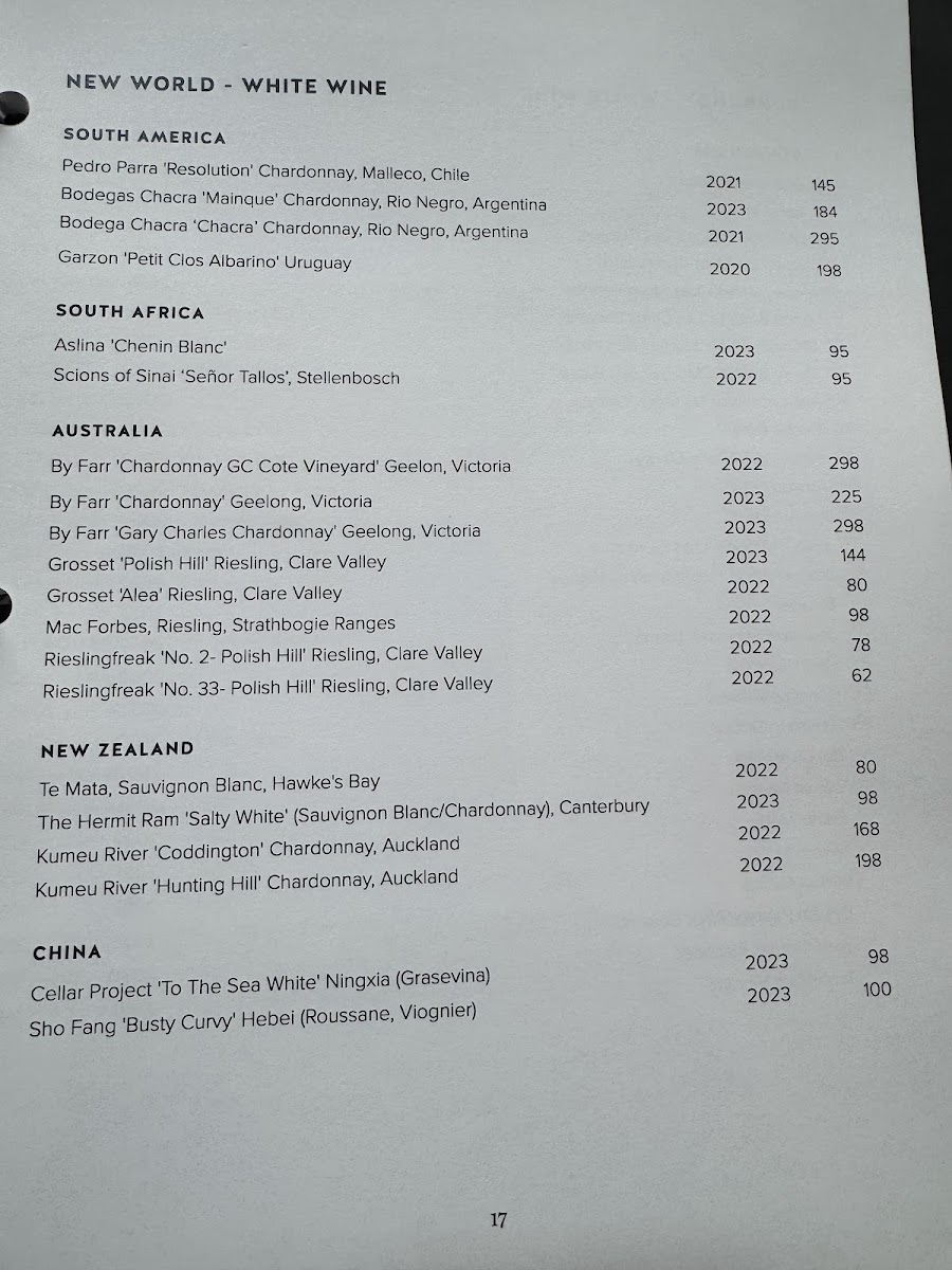 Gramercy Tavern Menu - Image 5