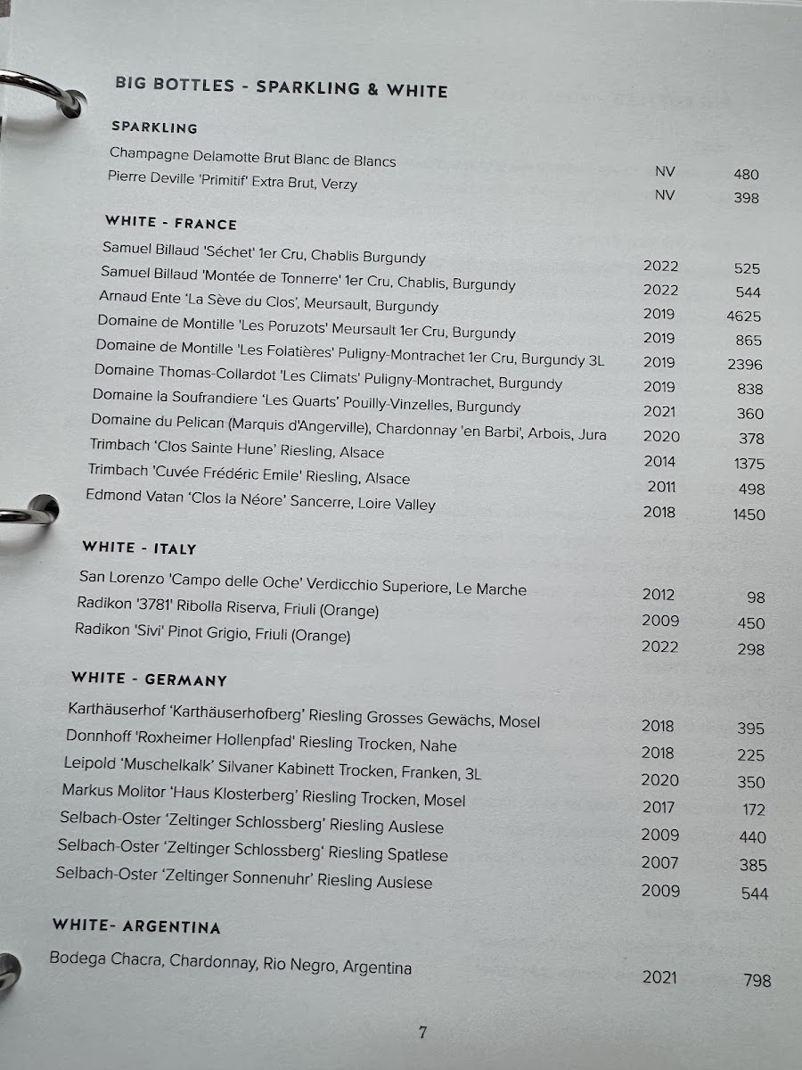 Gramercy Tavern Menu - Image 6